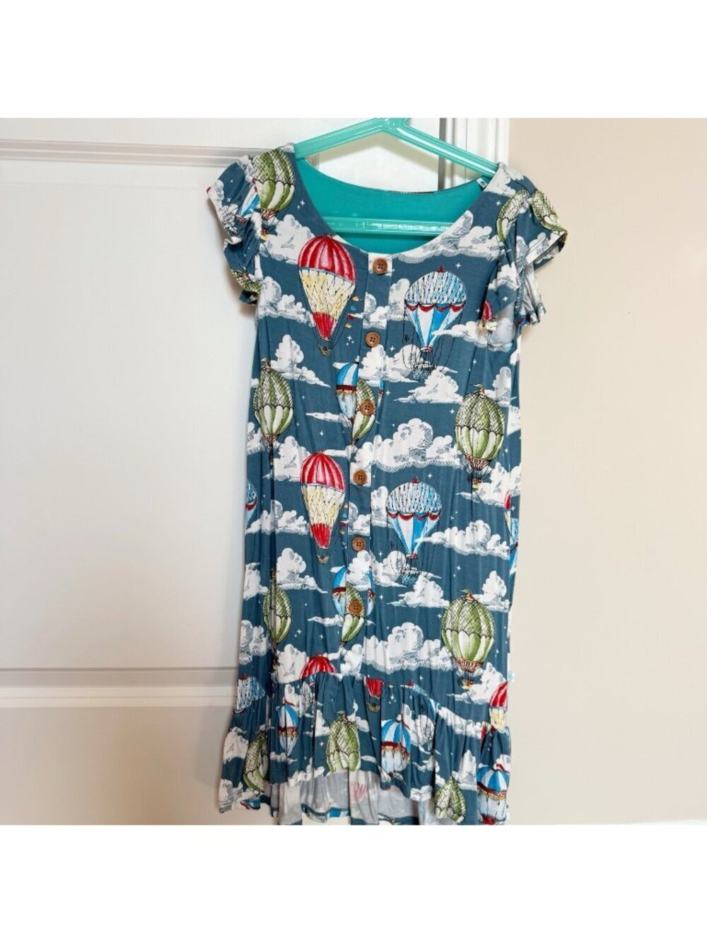 Posh Peanut Tanner Girl Bamboo Dress 7 Years EUC